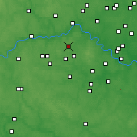 Nearby Forecast Locations - Odincovo - Mapa