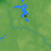 Nearby Forecast Locations - Ostaškov - Mapa