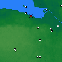 Nearby Forecast Locations - Petrodvorec - Mapa