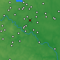 Nearby Forecast Locations - Železnodorožnyj - Mapa