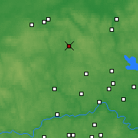 Nearby Forecast Locations - Solněčnogorsk - Mapa