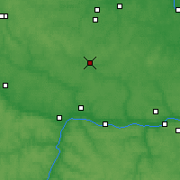 Nearby Forecast Locations - Čechov - Mapa