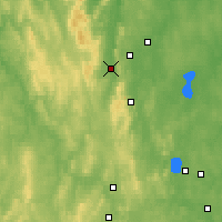 Nearby Forecast Locations - Verchnij Tagil - Mapa