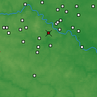 Nearby Forecast Locations - Vidnoje - Mapa