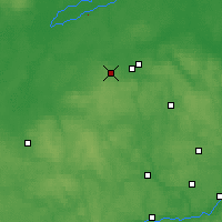 Nearby Forecast Locations - Vysokovsk - Mapa