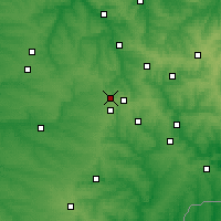 Nearby Forecast Locations - Avdijivka - Mapa