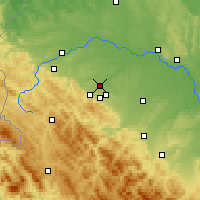 Nearby Forecast Locations - Drohobyč - Mapa