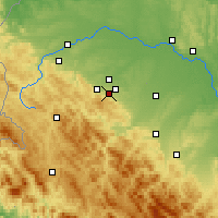 Nearby Forecast Locations - Truskavec - Mapa