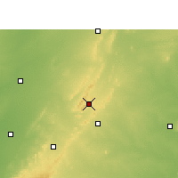 Nearby Forecast Locations - Adžmér - Mapa