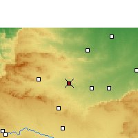 Nearby Forecast Locations - Málégáon - Mapa