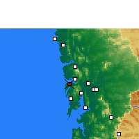 Nearby Forecast Locations - Mira-Bhayandar - Mapa