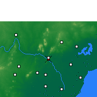 Nearby Forecast Locations - Vidžajaváda - Mapa
