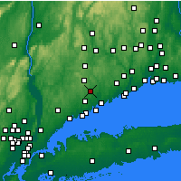 Nearby Forecast Locations - Wilton - Mapa