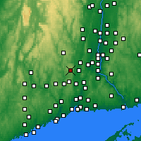 Nearby Forecast Locations - Wolcott - Mapa