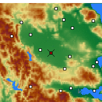 Nearby Forecast Locations - Sofades - Mapa