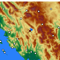 Nearby Forecast Locations - Anatoli - Mapa