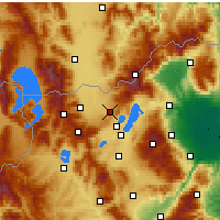 Nearby Forecast Locations - Meliti - Mapa