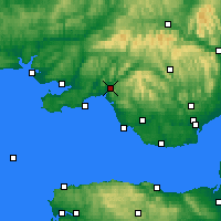 Nearby Forecast Locations - Neath Port Talbot - Mapa
