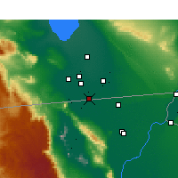 Nearby Forecast Locations - Calexico - Mapa