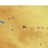 Nearby Forecast Locations - Sweetwater - Mapa