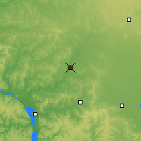 Nearby Forecast Locations - Black River Falls - Mapa