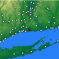 Nearby Forecast Locations - Guilford - Mapa