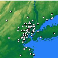 Nearby Forecast Locations - Clifton - Mapa