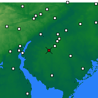 Nearby Forecast Locations - Glassboro - Mapa