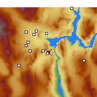 Nearby Forecast Locations - Boulder City - Mapa