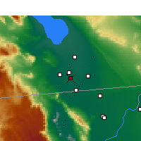 Nearby Forecast Locations - El Centro - Mapa