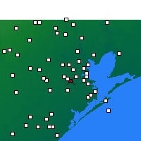 Nearby Forecast Locations - Friendswood - Mapa