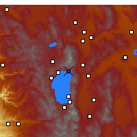 Nearby Forecast Locations - Incline Village - Mapa