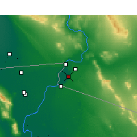 Nearby Forecast Locations - Somerton - Mapa
