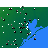 Nearby Forecast Locations - Webster - Mapa