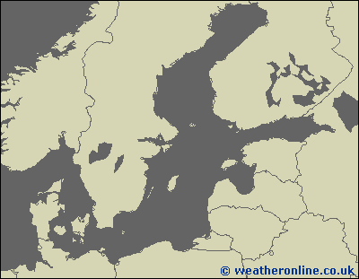 Baltic Sea SE - Výška vln - St, 05 08, 08:00 SELČ