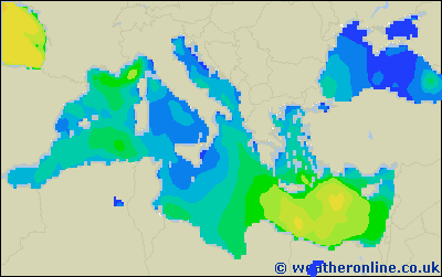 Ionian Sea - Výška vln - Pá, 06 05, 08:00 SELČ