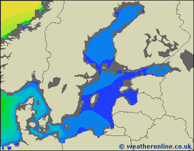 Baltic Sea SE - Výška vln - So, 07 05, 08:00 SELČ