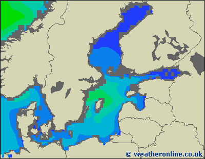 Baltic Sea SE - Výška vln - Ne, 29 05, 08:00 SELČ