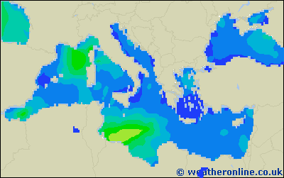 Ionian Sea - Výška vln - Čt, 02 06, 14:00 SELČ