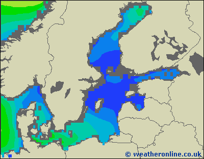 Baltic Sea SE - Výška vln - Út, 02 05, 08:00 SELČ