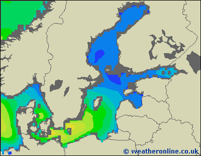 Baltic Sea SE - Výška vln - Čt, 29 06, 02:00 SELČ