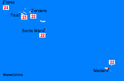 Azory/Madeira: So, 18-05