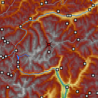Nearby Forecast Locations - Sölden - Mapa