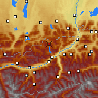 Nearby Forecast Locations - Achensee - Mapa