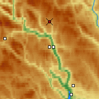 Nearby Forecast Locations - Venabu - Mapa