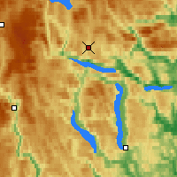 Nearby Forecast Locations - Hoydalsmo Ii - Mapa