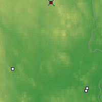 Nearby Forecast Locations - Parkalompolo - Mapa