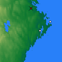 Nearby Forecast Locations - Skellefteå - Mapa