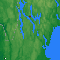 Nearby Forecast Locations - Blomskog - Mapa