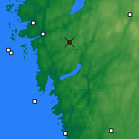 Nearby Forecast Locations - Göteborg - Mapa